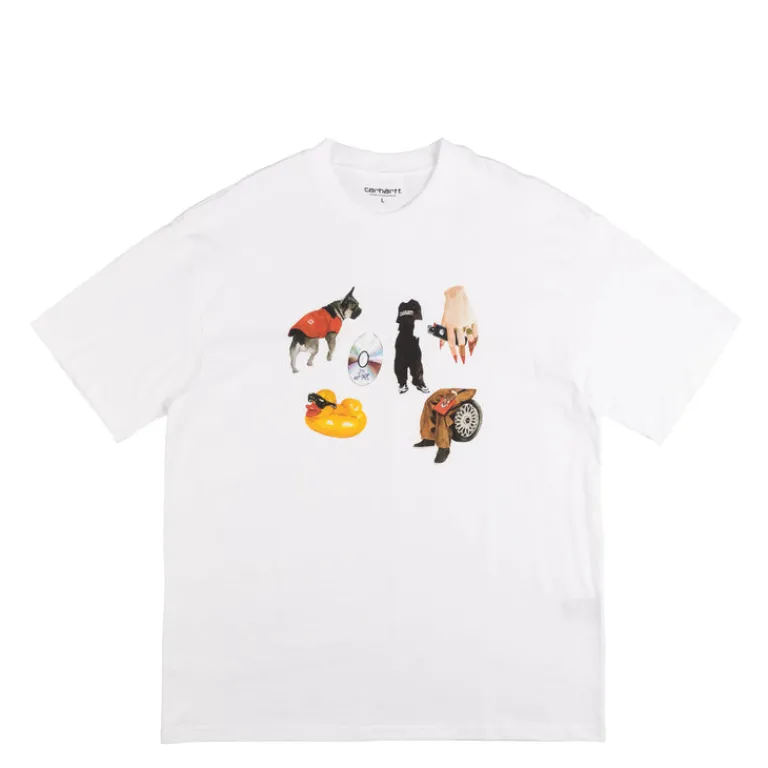 Carhartt WIP T-Shirts*Jacob Rochester T-Shirt White
