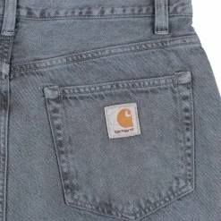 Carhartt WIP Pantalons*Landon Pant Black / Blue Fog Garment Dyed