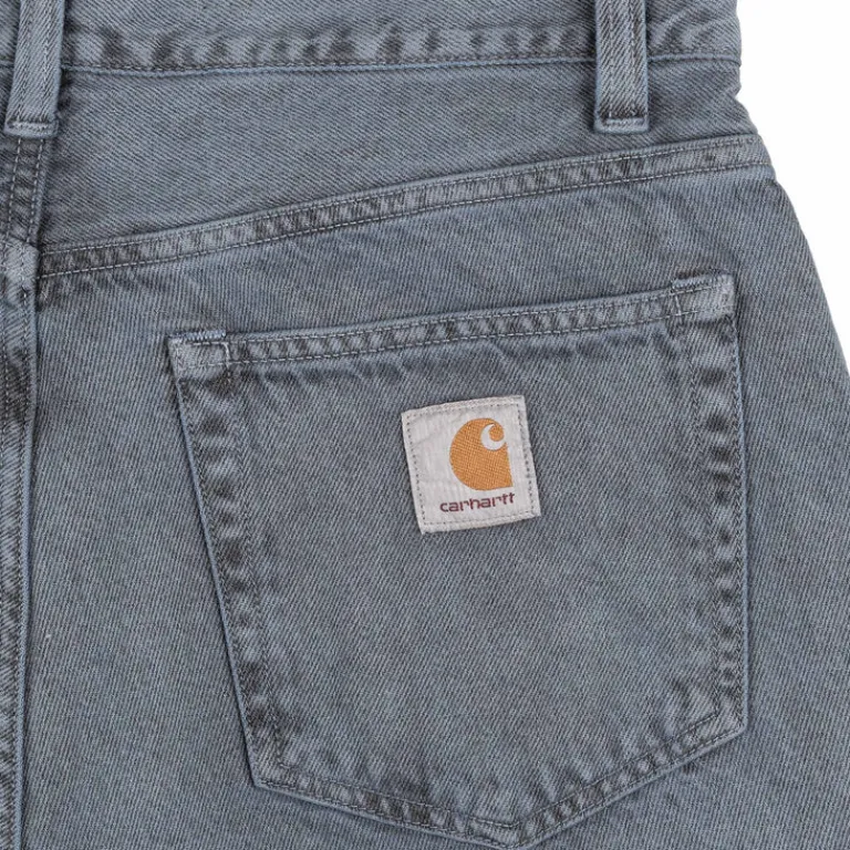 Carhartt WIP Pantalons*Landon Pant Black / Blue Fog Garment Dyed