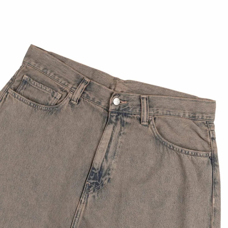 Carhartt WIP Pantalons*Landon Pant Blue / Leather Garment Dyed