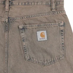 Carhartt WIP Pantalons*Landon Pant Blue / Leather Garment Dyed