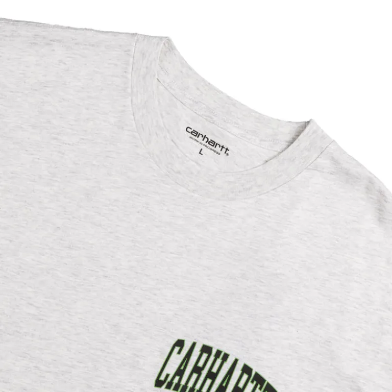 Carhartt WIP T-Shirts*Logo T-Shirt Ash Heather