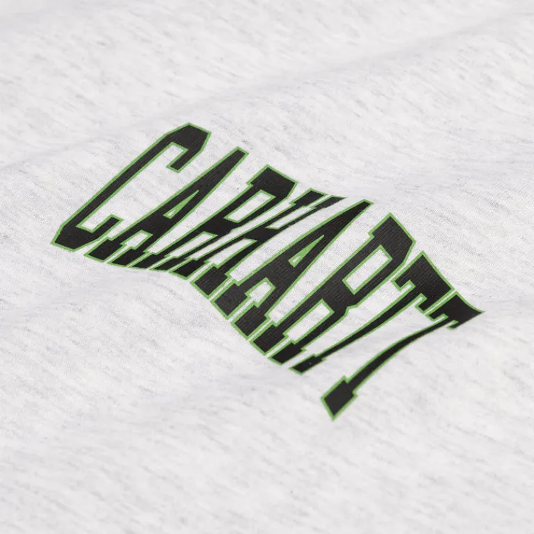Carhartt WIP T-Shirts*Logo T-Shirt Ash Heather