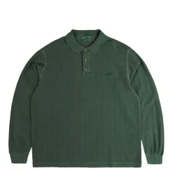 Carhartt WIP T-Shirts*Morrison Rugby Longsleeve Shirt Conifer Pigment Garment Dyed