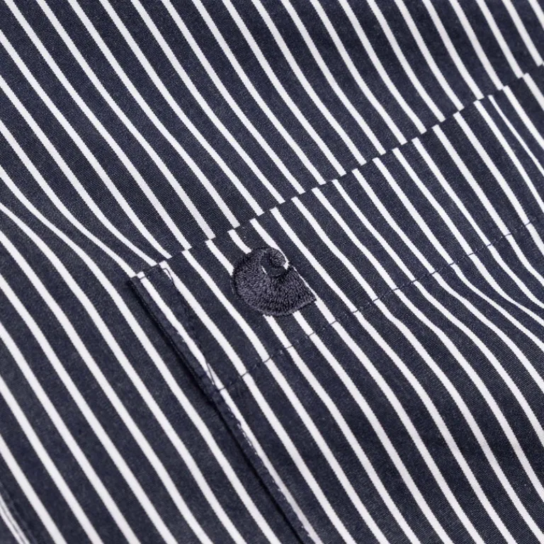 Carhartt WIP Chemises*Notus Shirt Arvin Stripe / Space