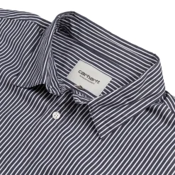 Carhartt WIP Chemises*Notus Shirt Arvin Stripe / Space