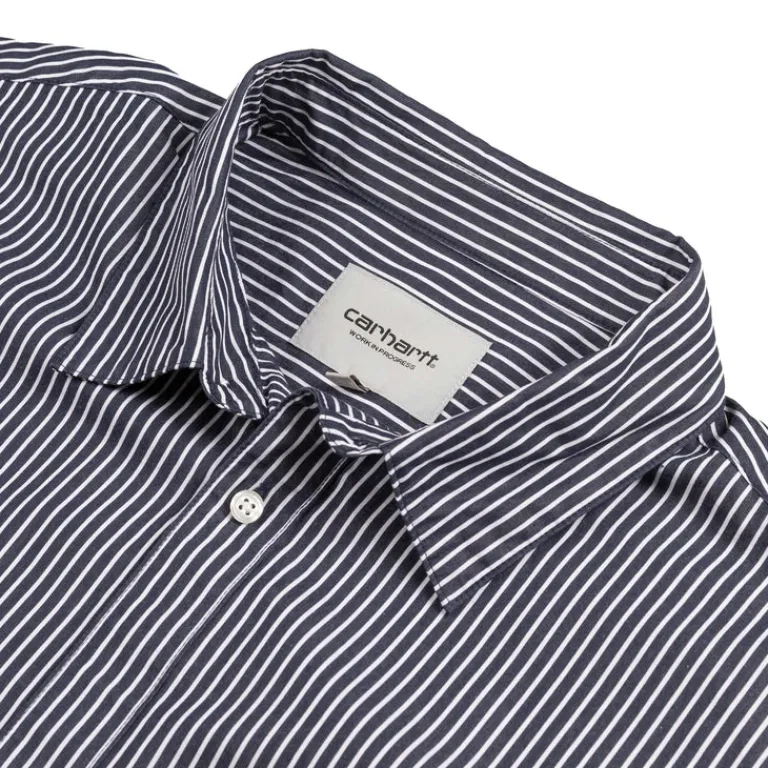 Carhartt WIP Chemises*Notus Shirt Arvin Stripe / Space