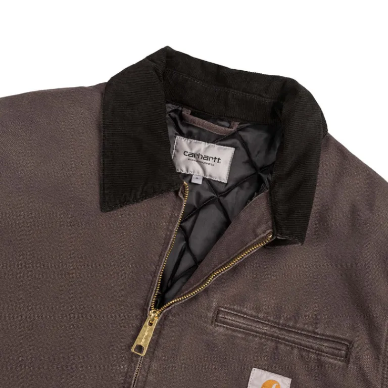 Carhartt WIP Gilets*OG Detroit Jacket Tobacco / Black