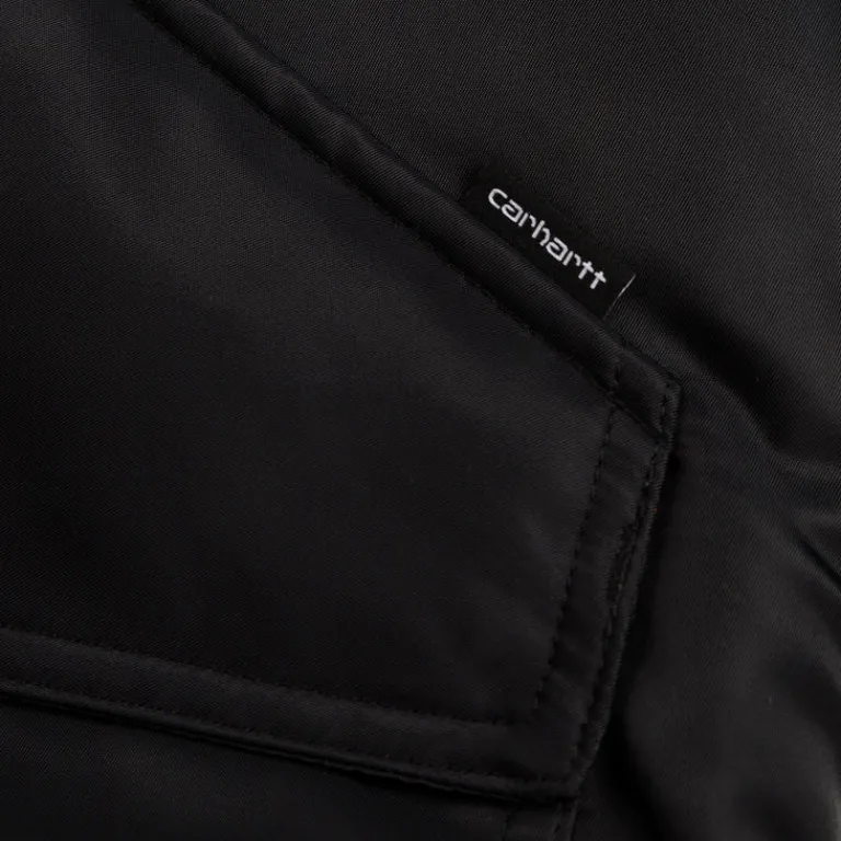 Carhartt WIP Gilets*Olten Bomber Black / Turmeric
