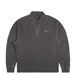 Carhartt WIP Pullover*Pique Script Sweat Black / White