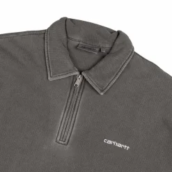 Carhartt WIP Pullover*Pique Script Sweat Black / White