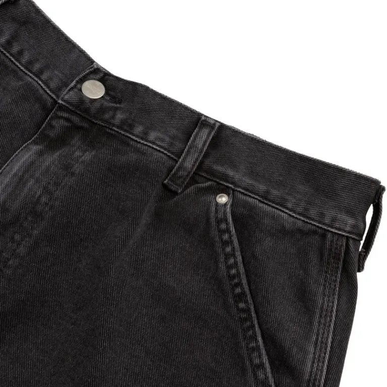 Carhartt WIP Shorts*Rivet Short Black Stone Washed