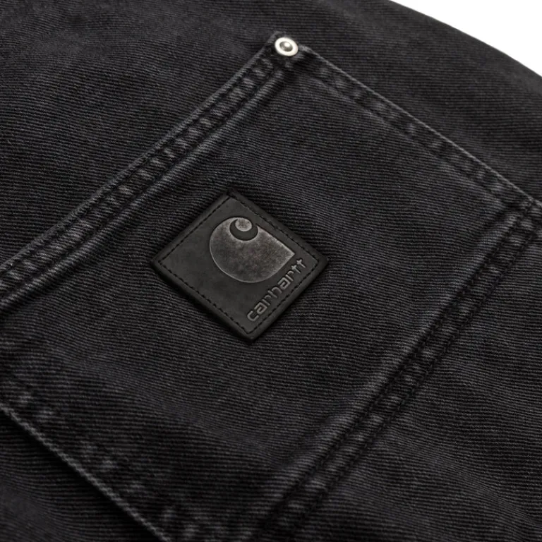 Carhartt WIP Shorts*Rivet Short Black Stone Washed