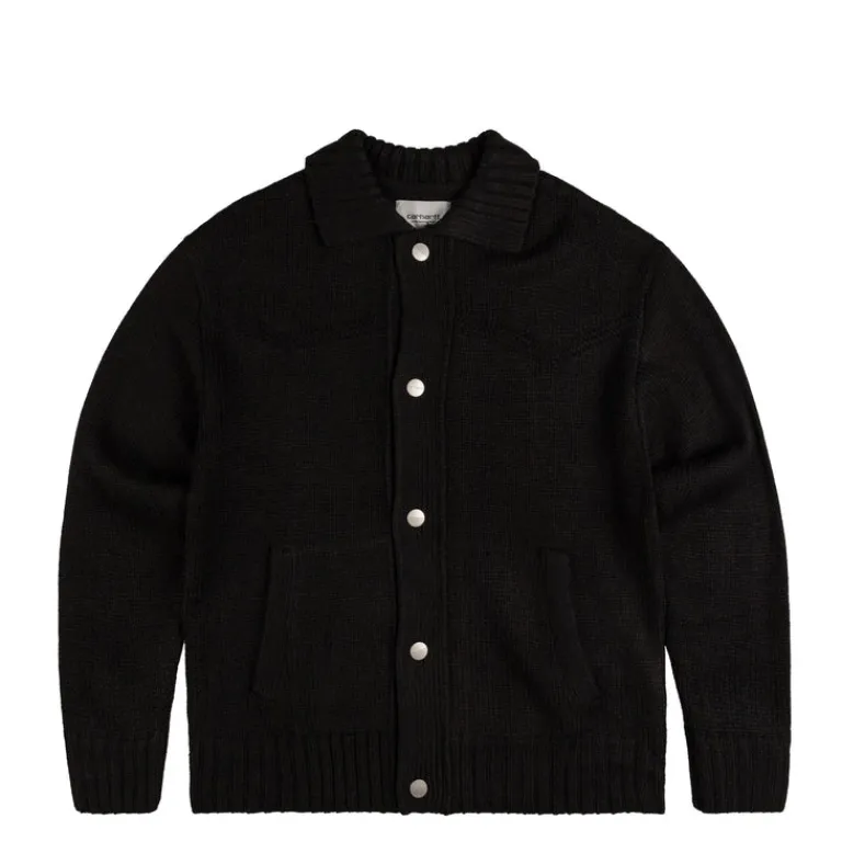 Carhartt WIP Tricot*Santa Fe Cardigan Black