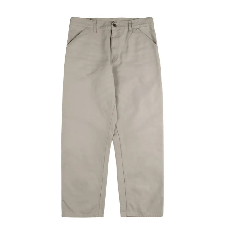 Carhartt WIP Pantalons*Single Knee Pant Dusky Beige Stone Canvas
