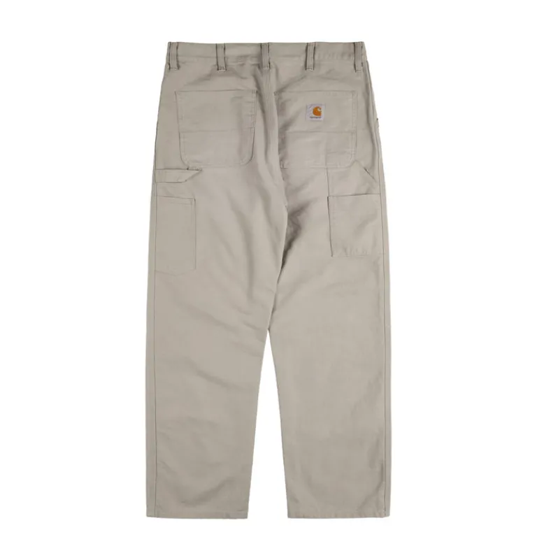 Carhartt WIP Pantalons*Single Knee Pant Dusky Beige Stone Canvas