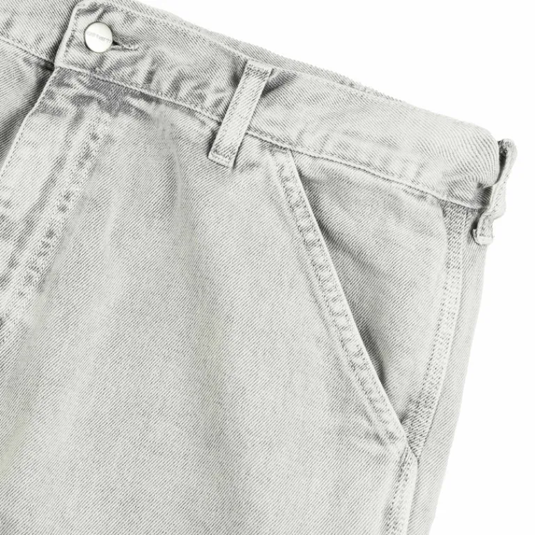 Carhartt WIP Pantalons*Single Knee Pant Black chalk wash