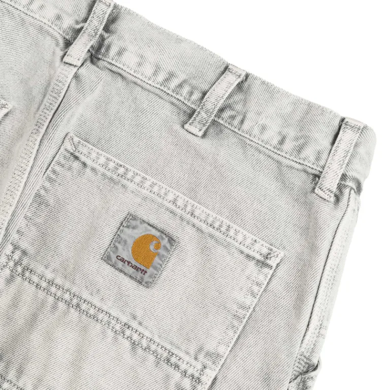 Carhartt WIP Pantalons*Single Knee Pant Black chalk wash