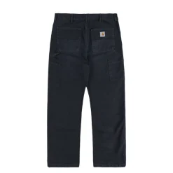 Carhartt WIP Pantalons*Single Knee Pant Black Stone Canvas