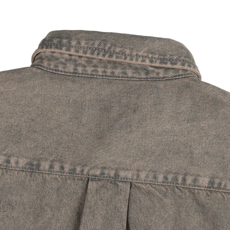 Carhartt WIP Gilets*Tigan Shirt Jac Blue / Leather