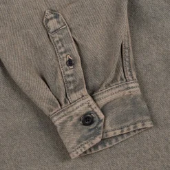 Carhartt WIP Gilets*Tigan Shirt Jac Blue / Leather