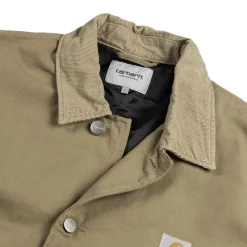 Carhartt WIP Gilets*Webster Coat Leather / Leather rinsed