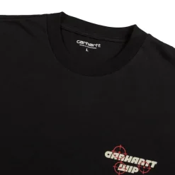 Carhartt WIP T-Shirts*Wiptopia T-Shirt Black