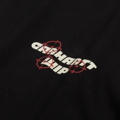 Carhartt WIP T-Shirts*Wiptopia T-Shirt Black