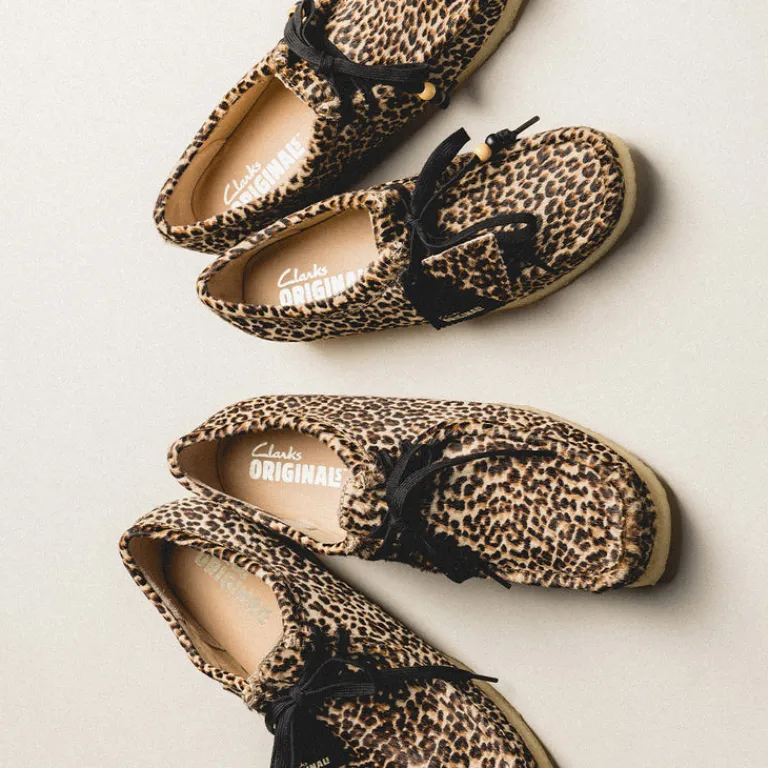 Clarks Originals Sneakers En Cuir*Wallabee W Leopard