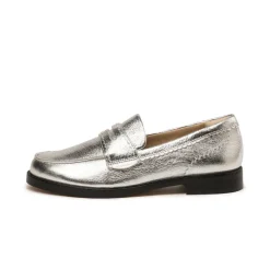 Clarks Sneakers En Cuir|Loafer*Straven Edge Silver Leather