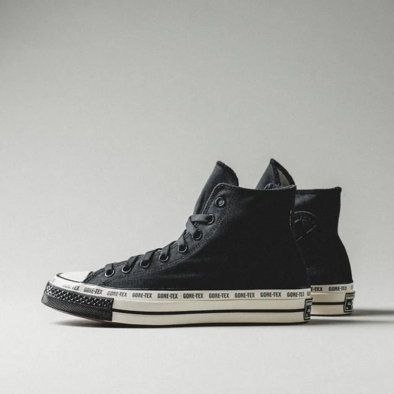 Converse Sneakers Imperméables|Sneakers Végétaliens*Chuck Taylor All Star '70 Hi *GTX* Shadow Woods / Black / Sharkskin