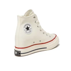 Converse Sneakers Montantes|Sneakers En Cuir*Chuck Taylor All Star '70 Wedge Hi Egret / Black / Red