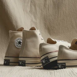 Converse Sneakers Montantes|Sneakers En Cuir*Chuck Taylor All Star '70 Hi Parchment / Garnet / Egret