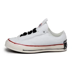 Converse Sneakers Végétaliens|Chunky Sneakers*Chuck Taylor All Star '70 OX *Puffed* White / Red / Blue