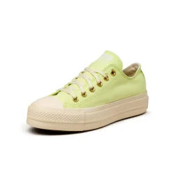 Converse Sneakers Végétaliens|Sneakers À Plateforme*Chuck Taylor All Star Lift Ox Citron This / Natural Ivory