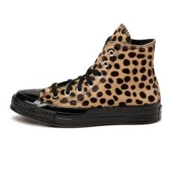 Converse Sneakers Montantes*Chuck Taylor All Star '70 Hi *Ponyhair* Gold / Black / White