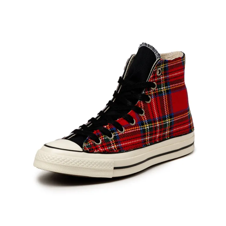 Converse Sneakers Montantes|Sneakers En Cuir*Chuck Taylor All Star '70 *Canvas LTD* *Crafted in Italy* Cheetah Tartan Clash