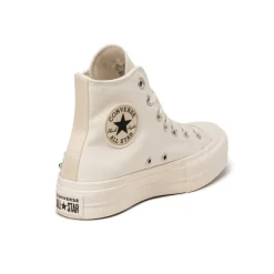Converse Sneakers Végétaliens|Sneakers À Plateforme*Chuck Taylor All Star Lift Hi Egret / Egret / Black