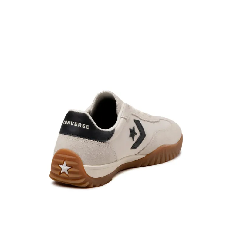 Converse Sneakers En Cuir*Run Star Trainer Egret / Black / Honey