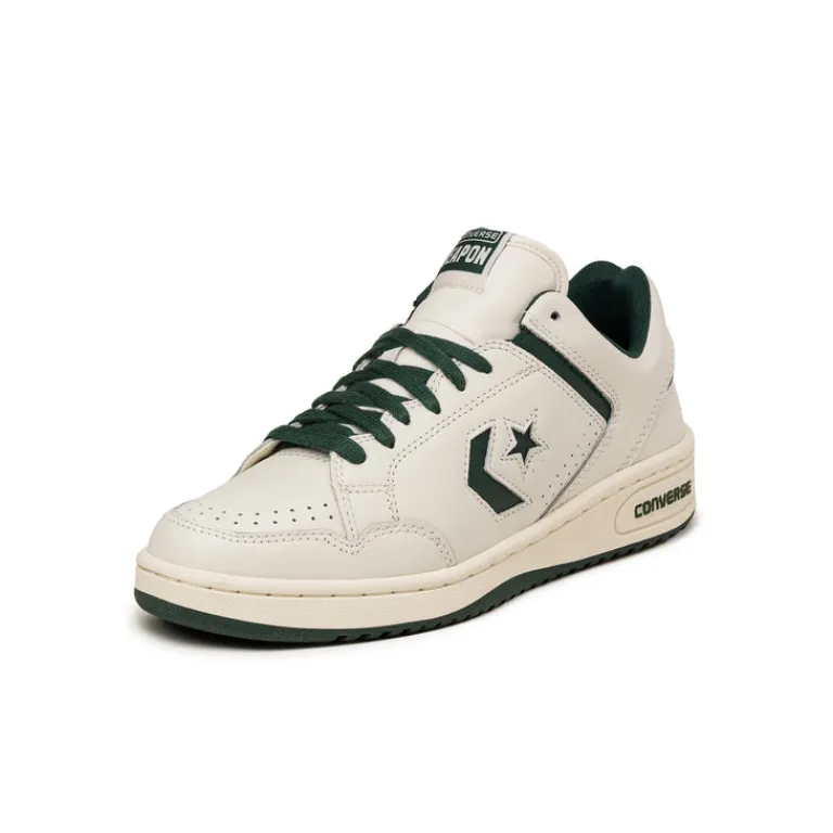 Converse Sneakers Montantes|Sneakers En Cuir*Weapon Ox Green Envy / Vintage White
