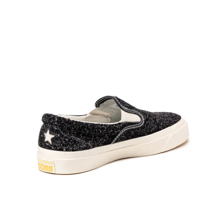 Converse Sneakers En Cuir*x Golf le Fleur One Star Slip Pro Black Beauty
