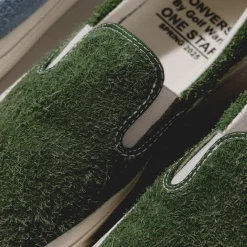 Converse Sneakers En Cuir*x Golf le Fleur One Star Slip Pro Forest Elf / Brush
