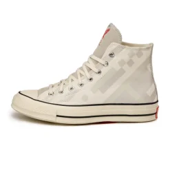 Converse Sneakers Végétaliens|Sneakers Montantes*x Liverpool FC Chuck Taylor All Star '70 Hi Egret / Silver Green / Moon Beam