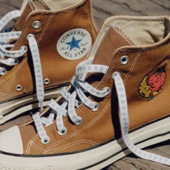 Converse Sneakers Végétaliens|Sneakers Montantes*x Sky High Farm Workwear Chuck Taylor All Star '70 Hi Brown / Egret