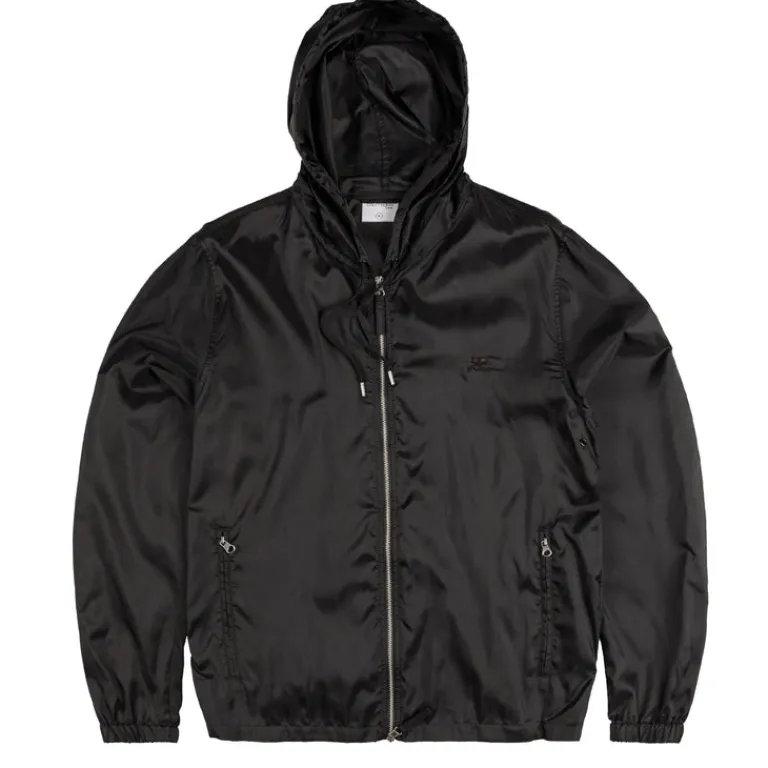 Courreges Gilets*AC Nylon Windbreaker Black