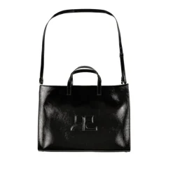 Courreges Alle Anzeigen|Sacs*AC Shadow Naplack Tote Bag Black
