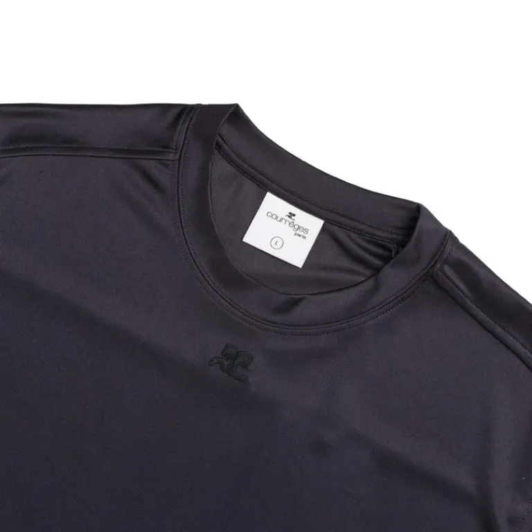 Courreges T-Shirts*Football Jersey Longsleeve Navy