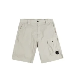 C.P. Company Shorts*50 Fili Stretch Cargo Shorts Blue Fox