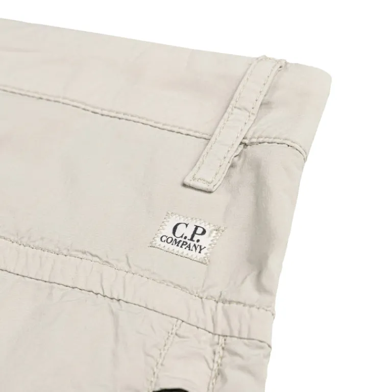 C.P. Company Shorts*50 Fili Stretch Cargo Shorts Blue Fox