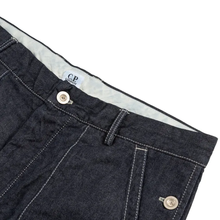 C.P. Company Pantalons*3/1 Loose Pants Denim